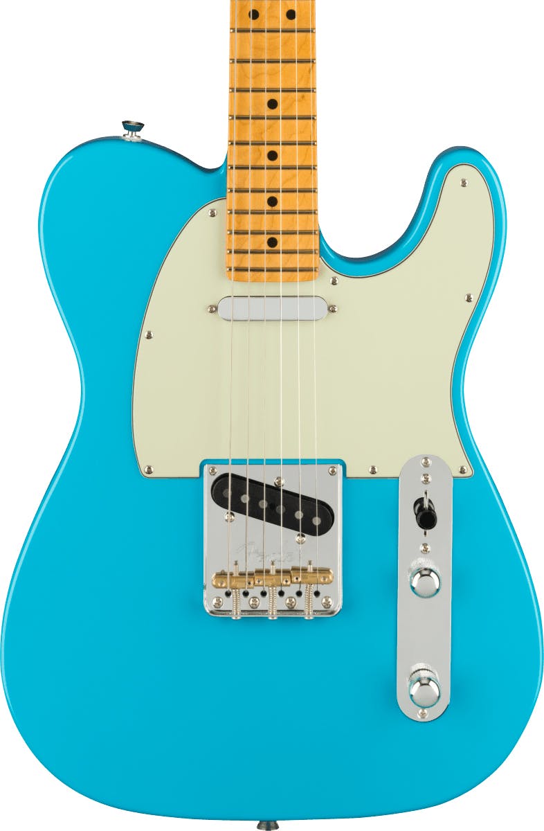ギター American Professional II Telecaster MOD Fender American Professional II Telecaster in Miami Blue