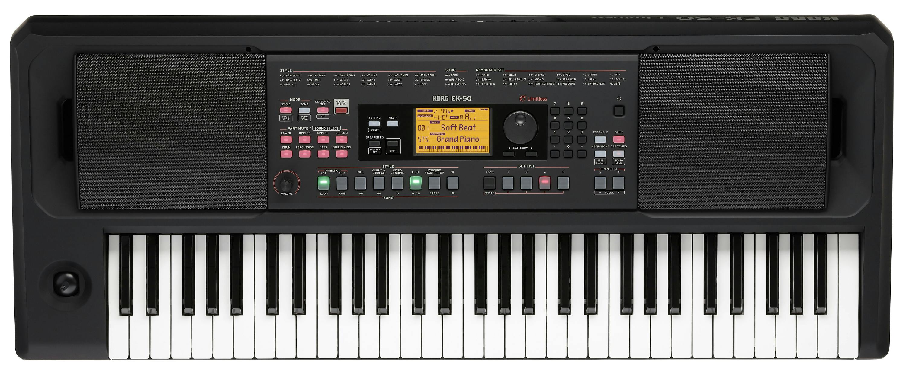 Korg EK-50L Digital Entertainer Keyboard