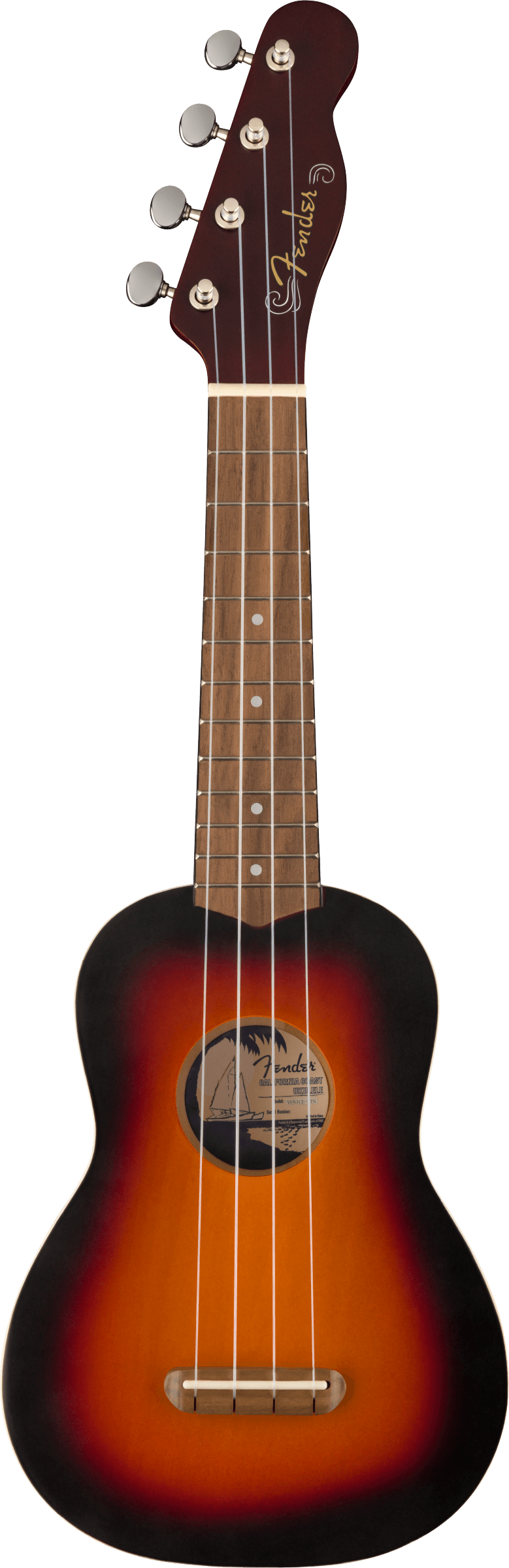 Venice Soprano Ukelele in 2-Color Sunburst