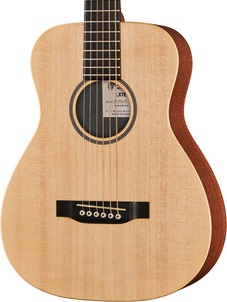 Martin LX1EL Little Martin Left-Handed Travel Electro-Acoustic in Natural
