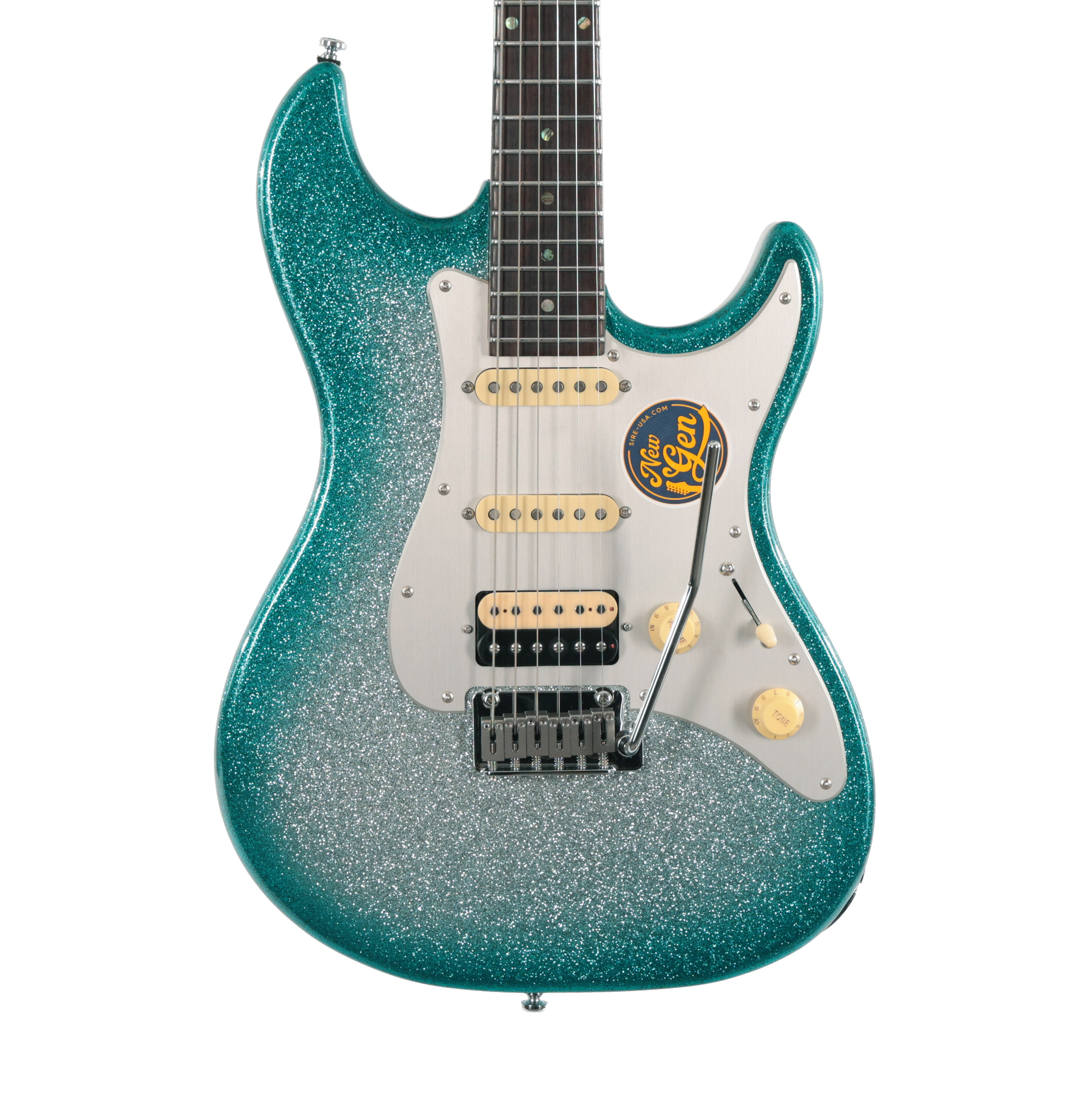 Sire S7 Larry Carlton ストラト Sire Larry Carlton S7 HSS New Gen Electric Guitar in Skyburst
