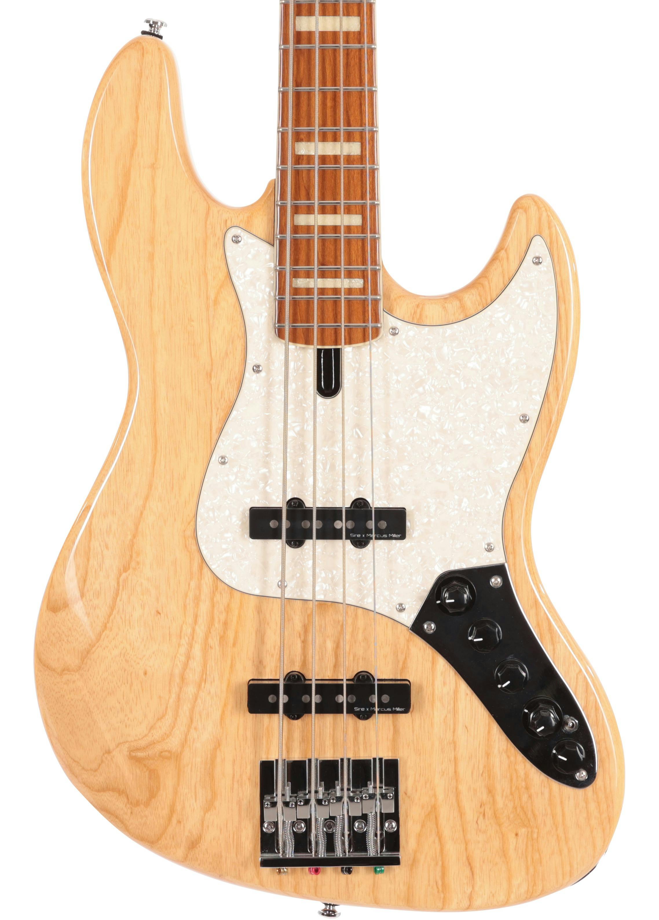 Sire Marcus Miller V8 Swamp Ash 4-String Bass Guitar in White