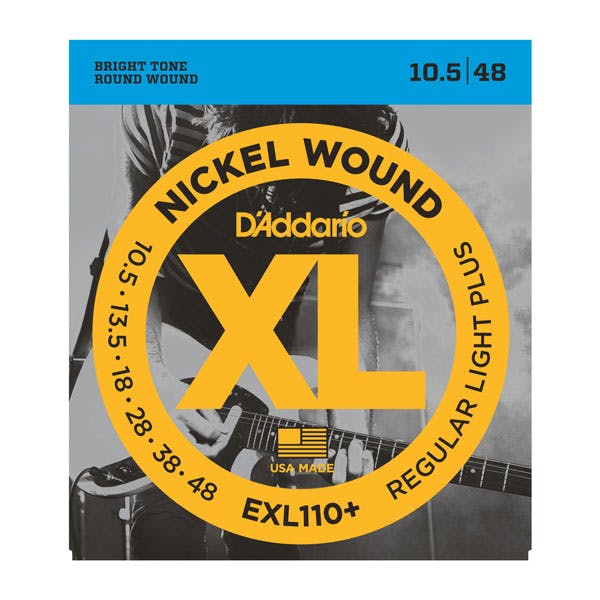 D'Addario XL EXL110+ 10.5-48 Regular Light Plus Set