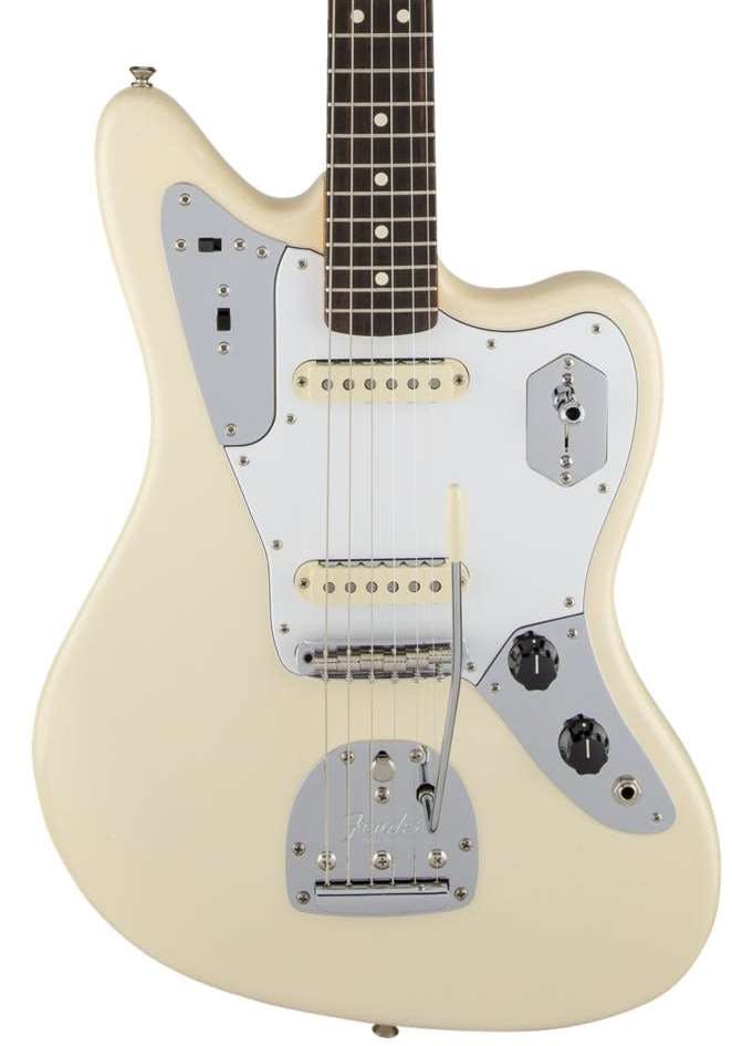 Fender Johnny Marr Jaguar Rosewood Fingerboard Olympic White