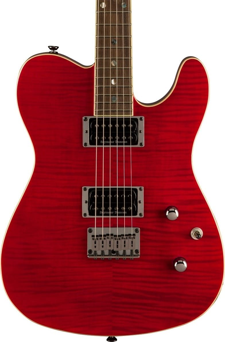 Fender FMT Telecaster HH in Crimson Red Transparent - Andertons