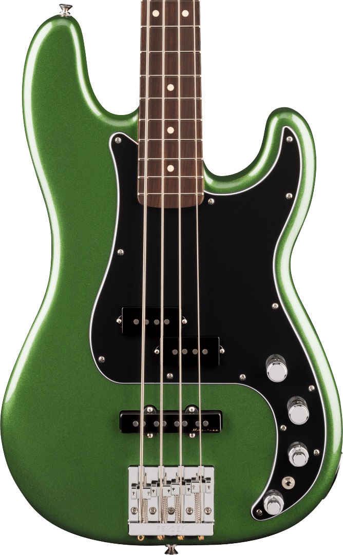 Fender Player II Modified Precision Bass Guitar in Harvest Green