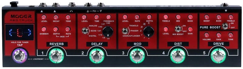 Mooer Red Truck Multi FX Pedal