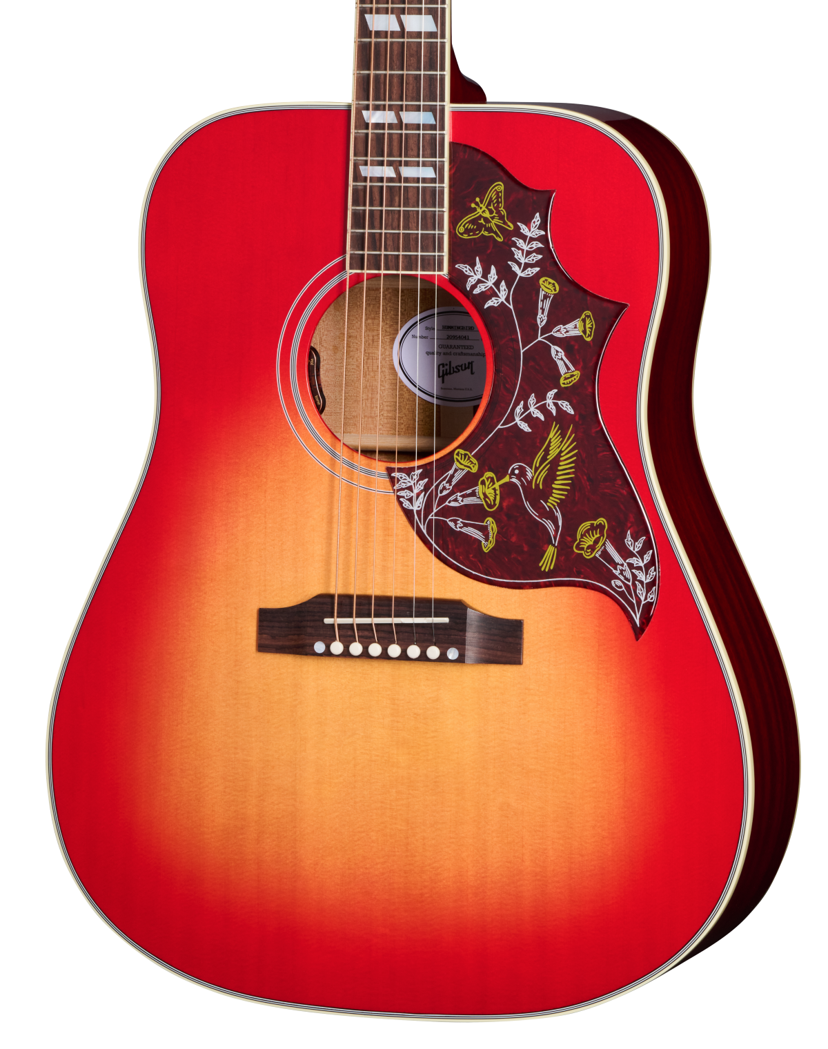 Gibson Hummingbird Standard in Vintage Cherry Sunburst - Andertons
