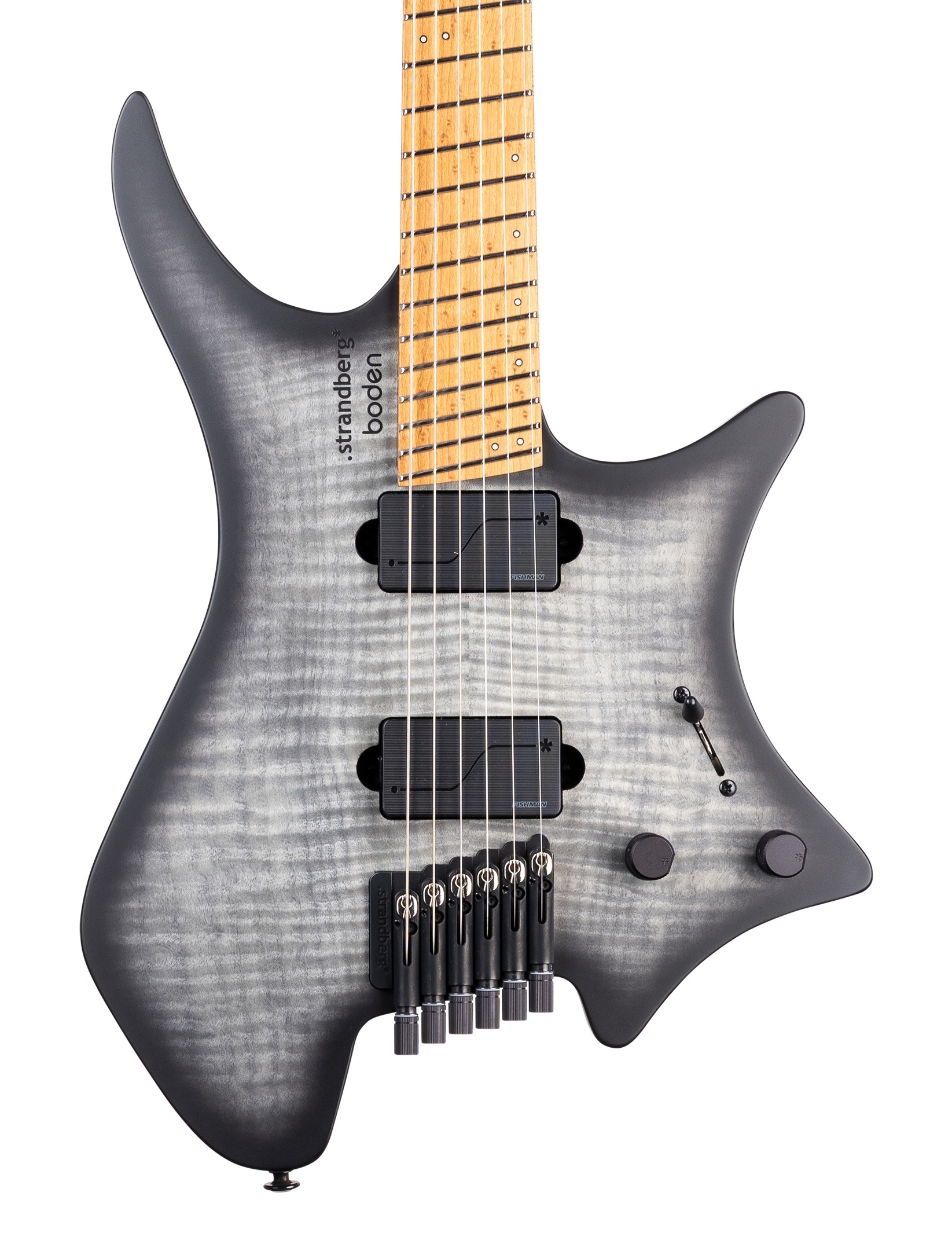 Strandberg Boden Original N2 6-String Electric Guitar in Black Denim Burst Satin