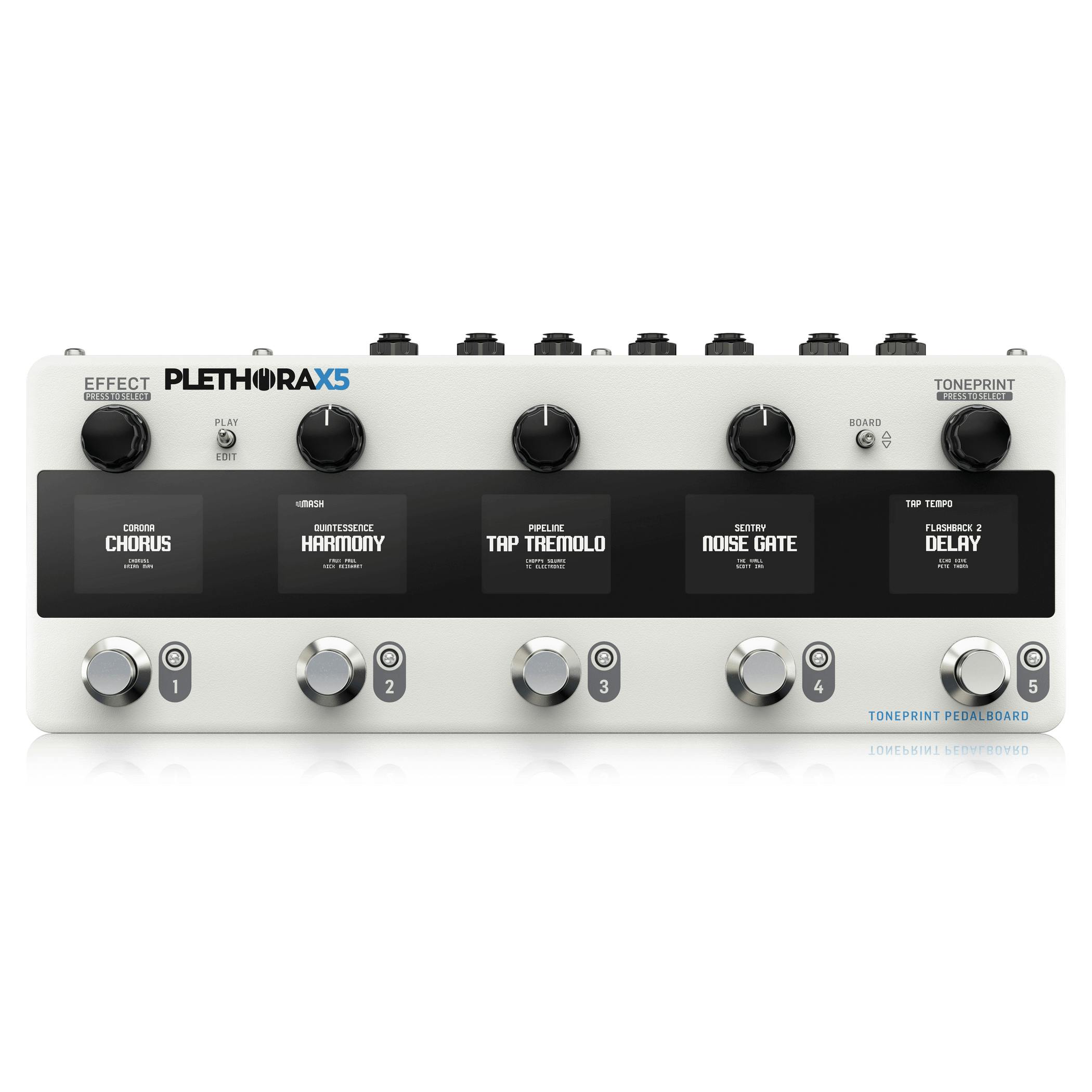 TC Electronic Plethora X5 TonePrint Multi-FX Pedalboard