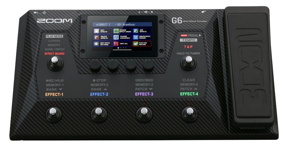 Zoom G6 Multi Effects Processor Pedal