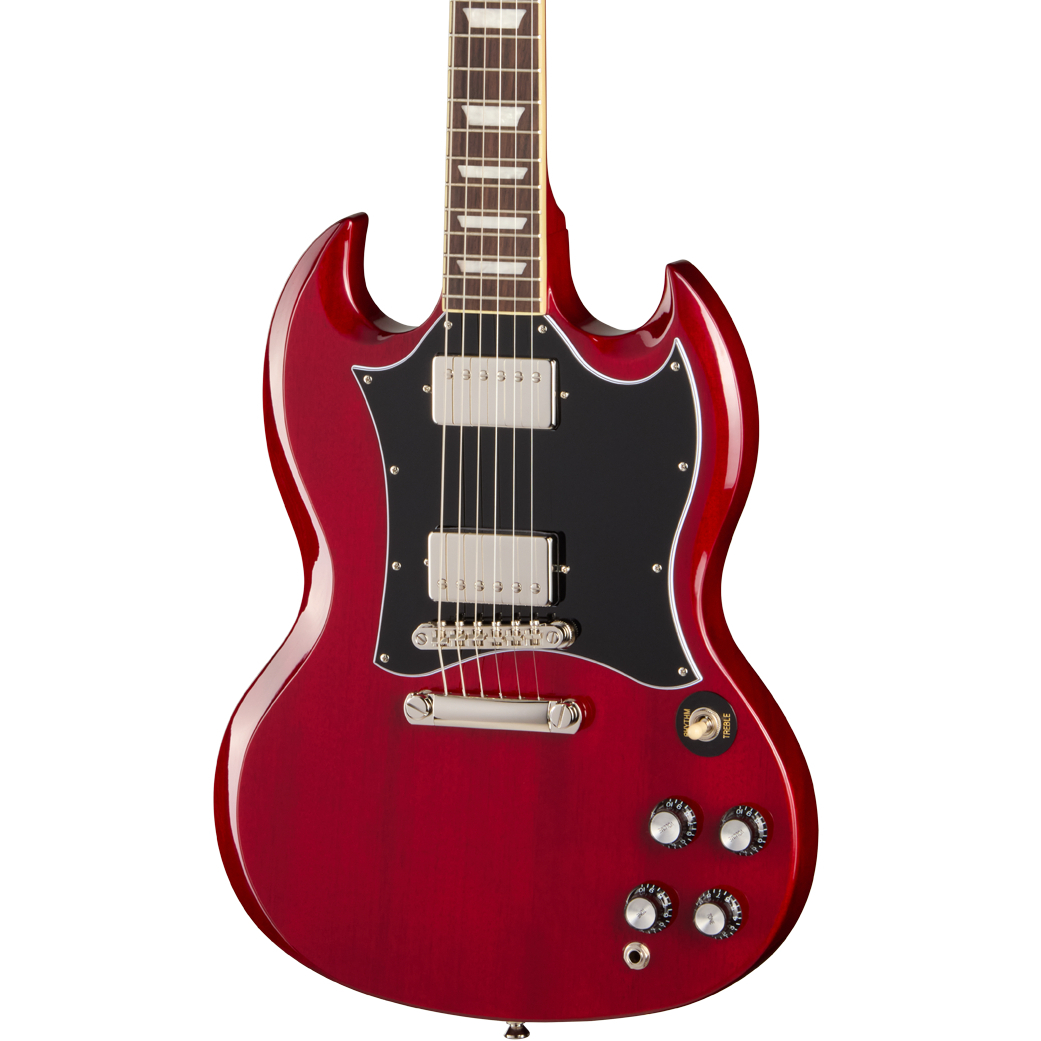 Epiphone Gibson by エレキギター SGスタイル Epiphone Inspired Cherry in Guitar Electric Standard SG Gibson by ギター