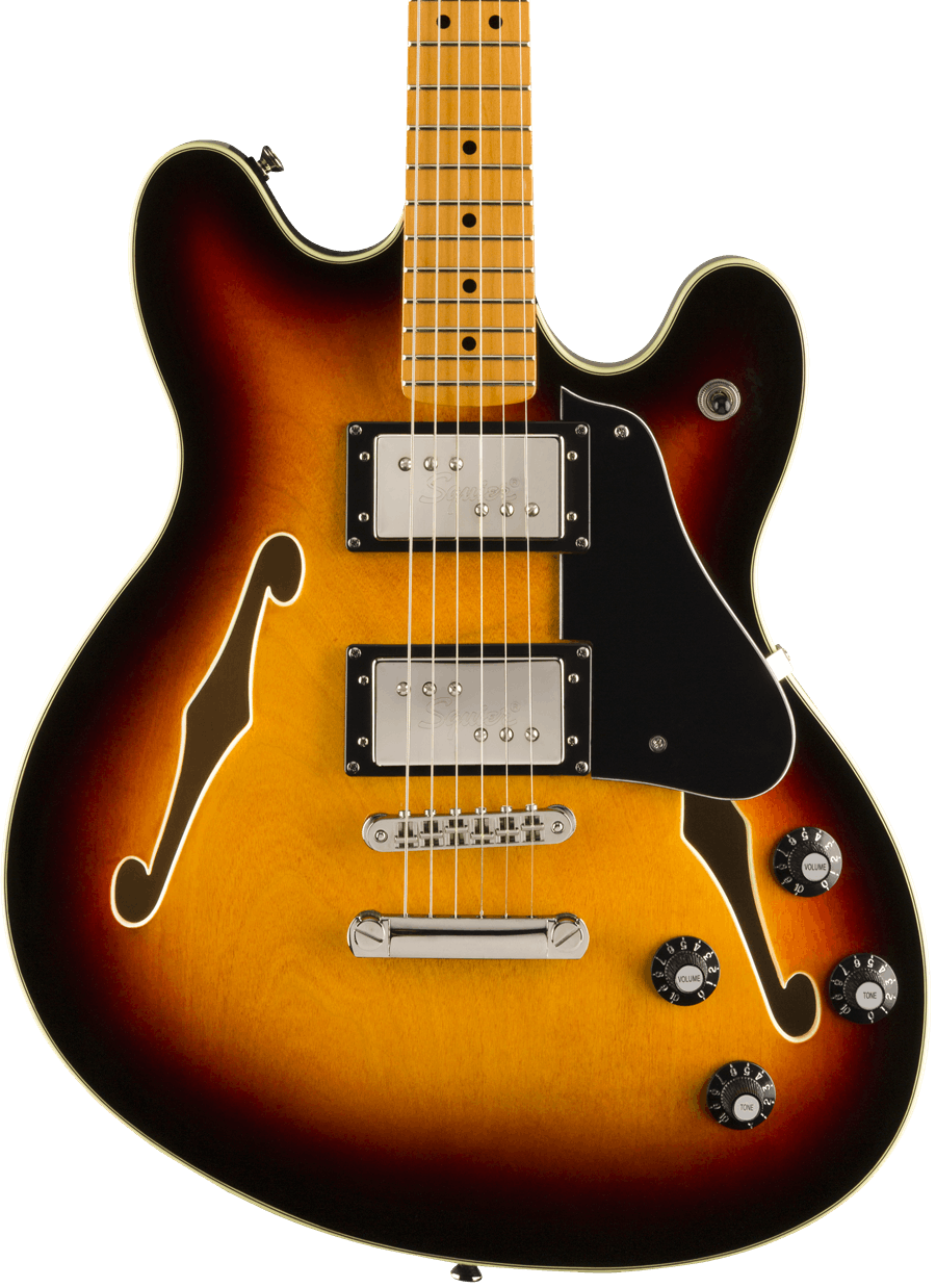 Squier Classic Vibe Starcaster in 3 Tone Sunburst - Andertons