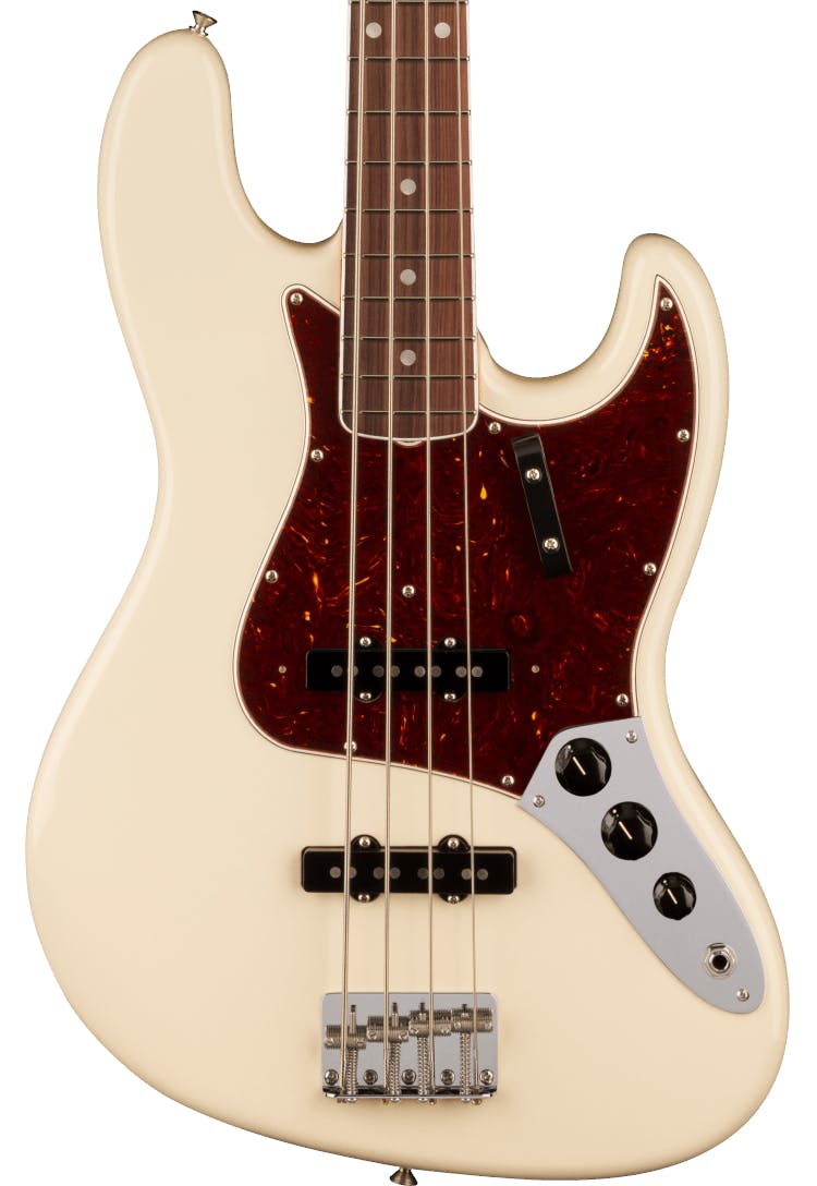 Fender American Vintage Ⅱ 1966 JazzBase Fender American Vintage II 1966 Jazz Bass Guitar in Olympic White