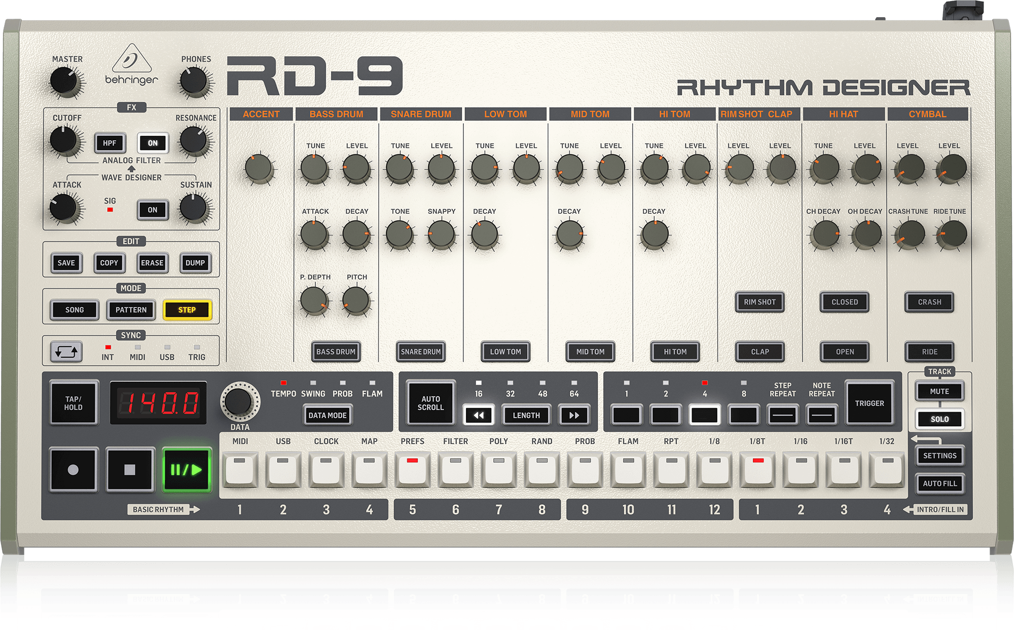 Behringer RD-9 Rhythm Designer Drum Machine