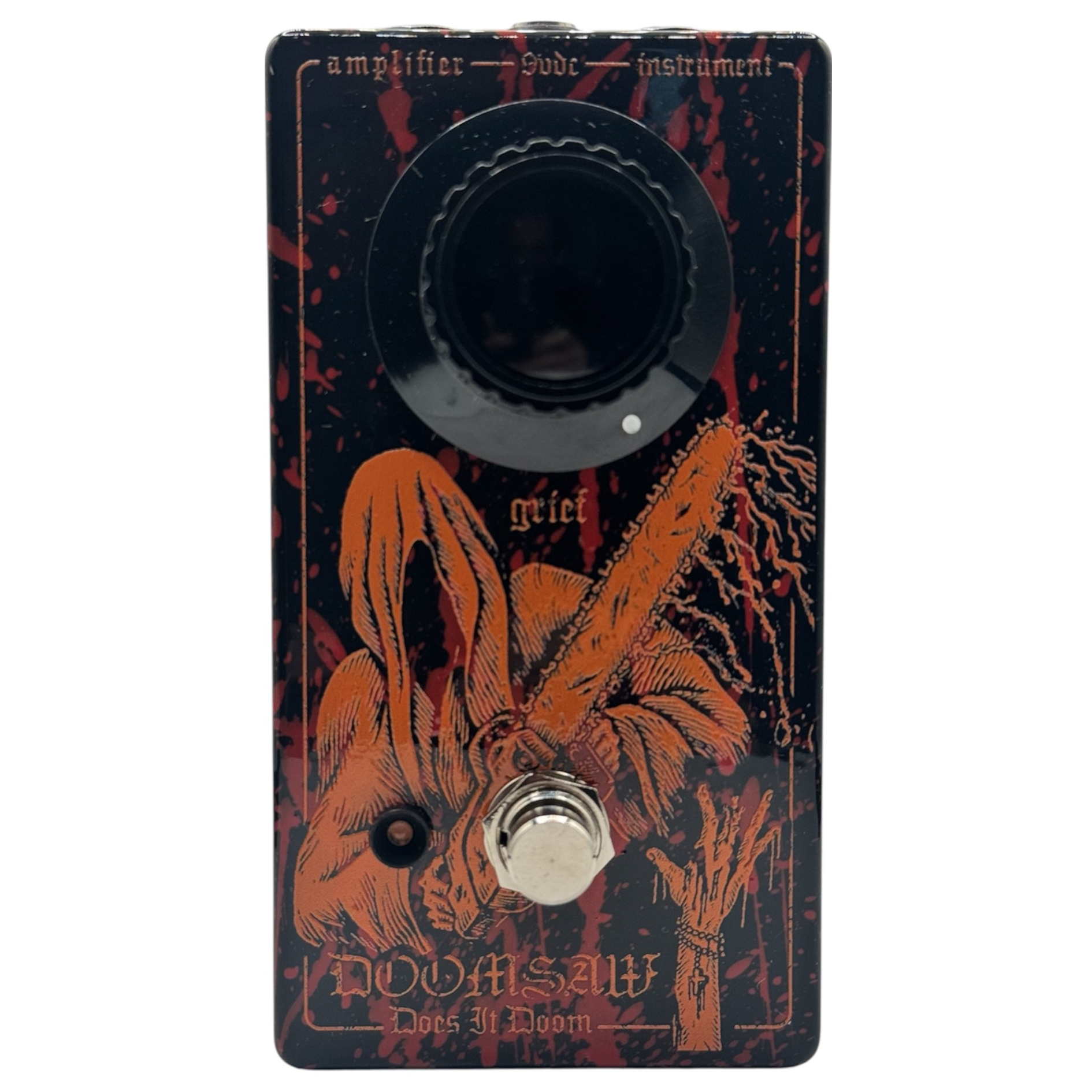 Does It Doom Doomsaw 'Blood Splatter' Edition Distortion Pedal