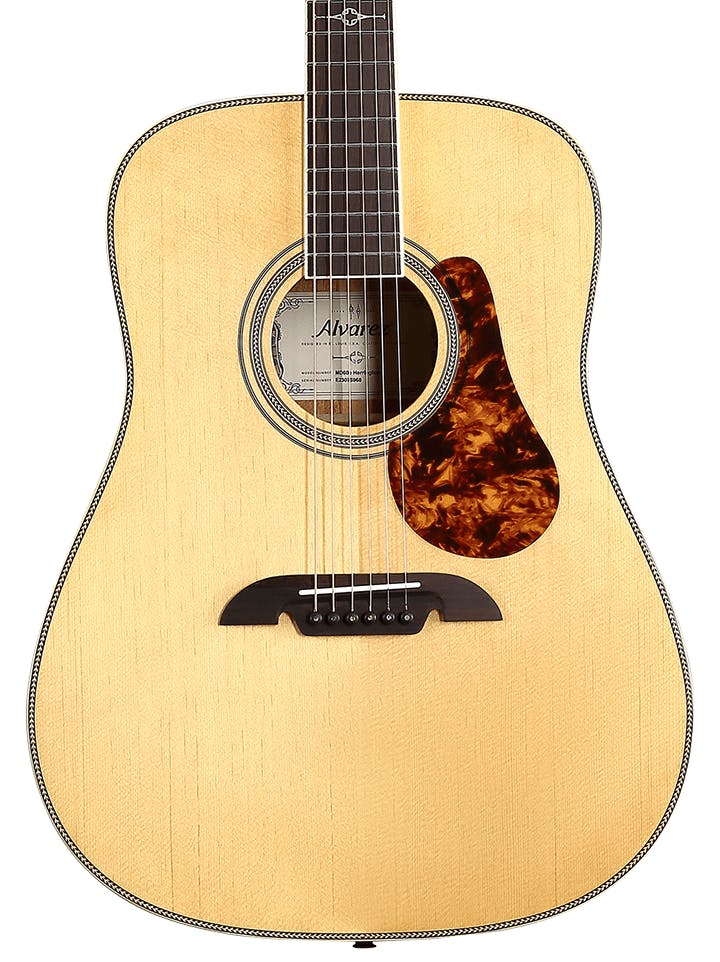 Alvarez Masterworks MD60 Dreadnought Acoustic Guitar in Natural