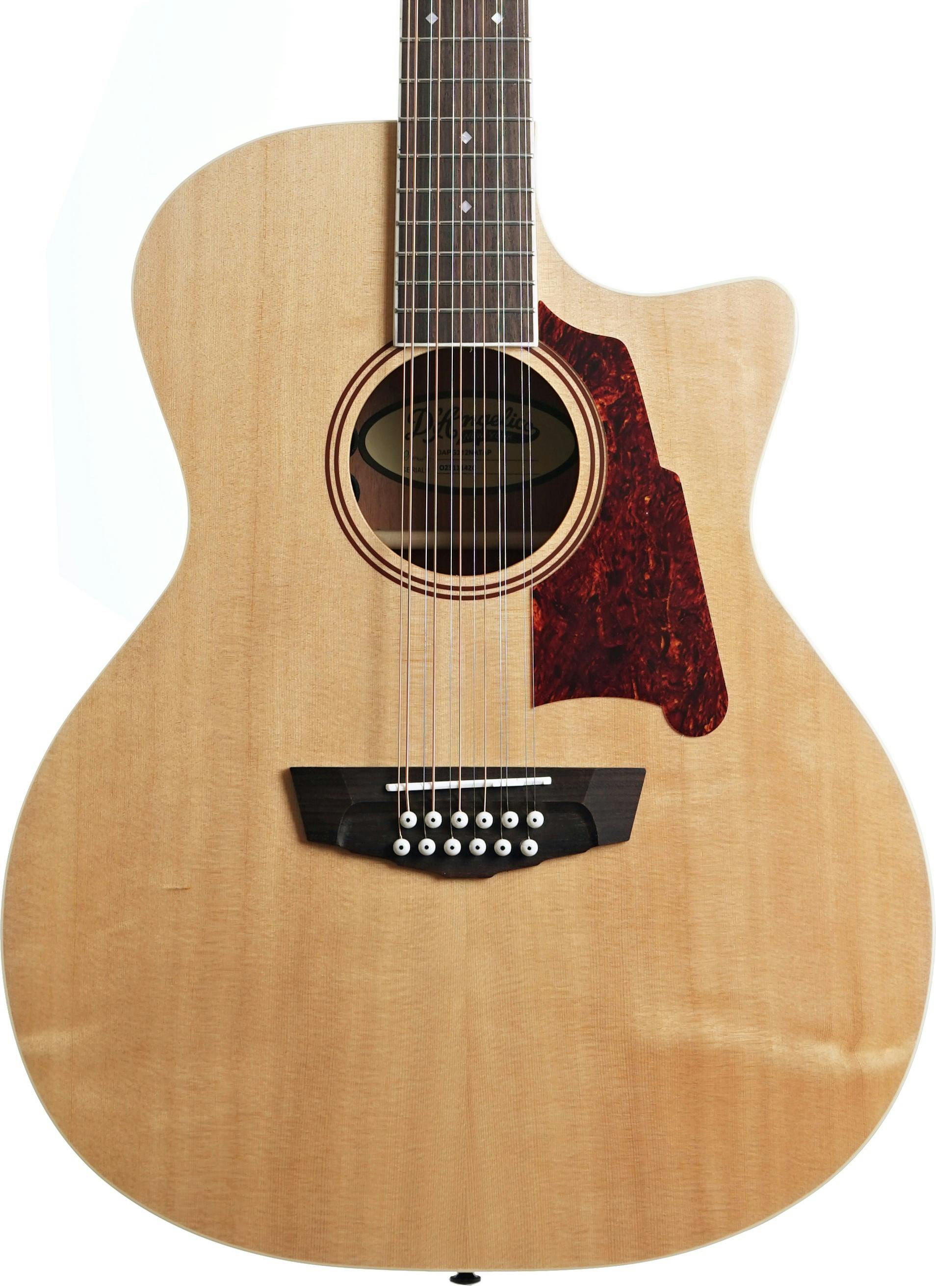 D'Angelico Fulton Grand Auditorium 12-String CE Electro Acoustic in Natural