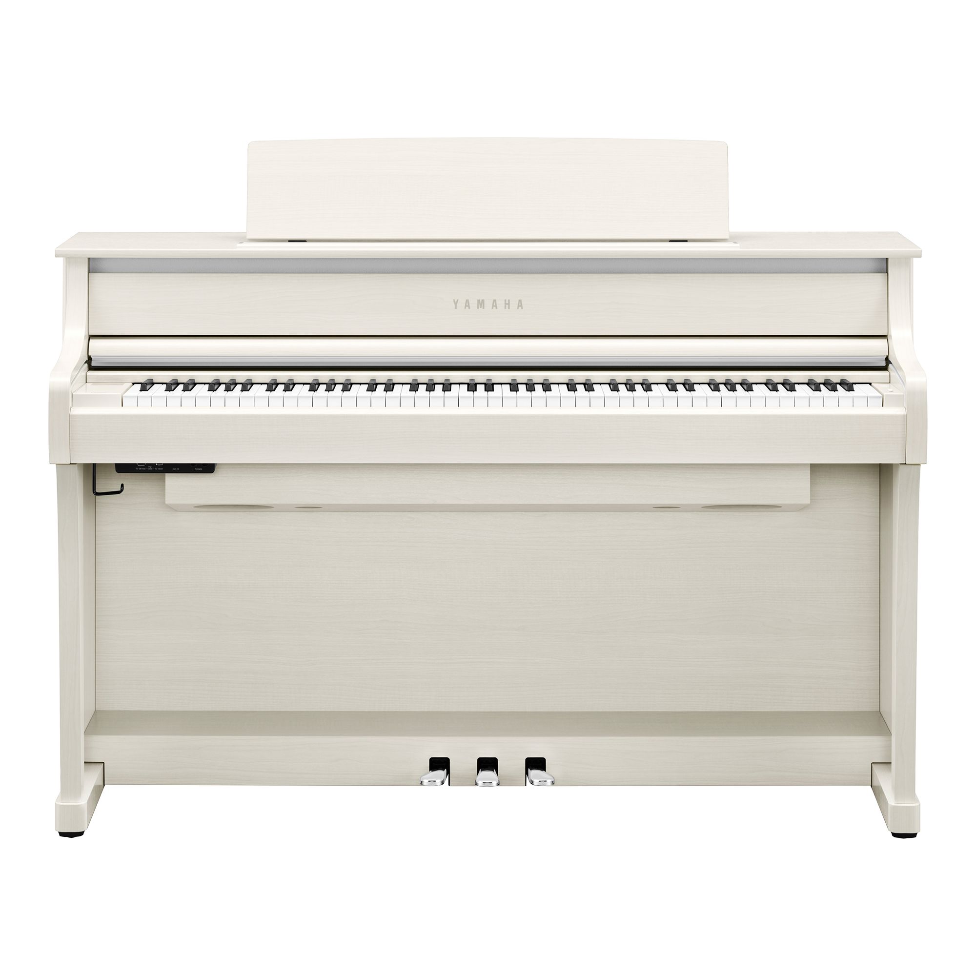 Yamaha Clavinova CLP-875 Home Piano in White Birch