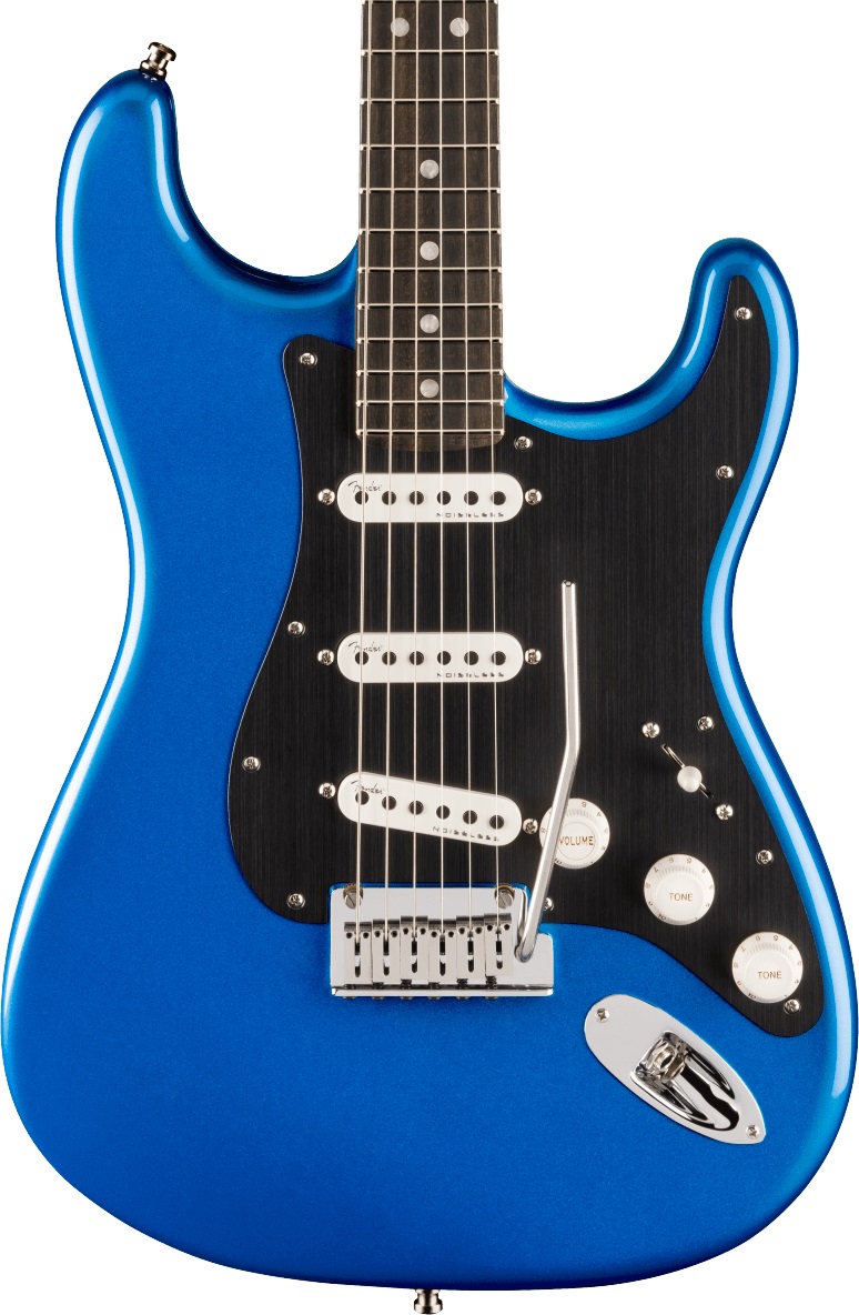 Fender American Ultra II Stratocaster Ebony Fingerboard in Noble Blue