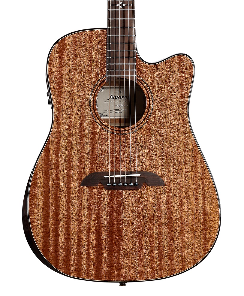 Alvarez Artist Elite Armrest Dreadnought Acoustic Guitar in Natural