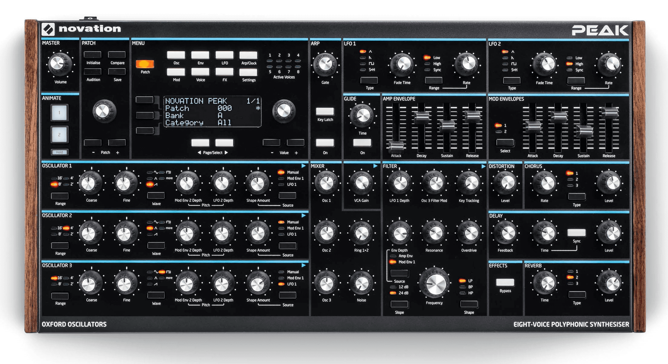 Novation Peak Eight-Voice Polyphonic Desktop Synth Module