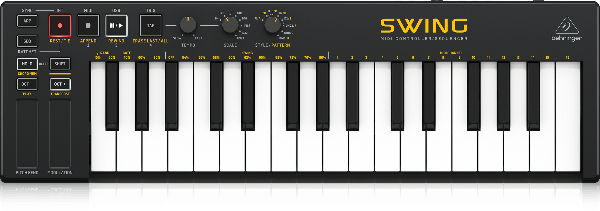 Behringer SWING 32-Key USB MIDI Controller Keyboard