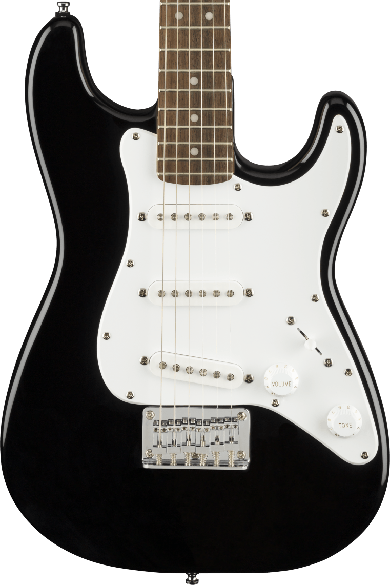 Squier Mini Strat Electric Guitar in Black