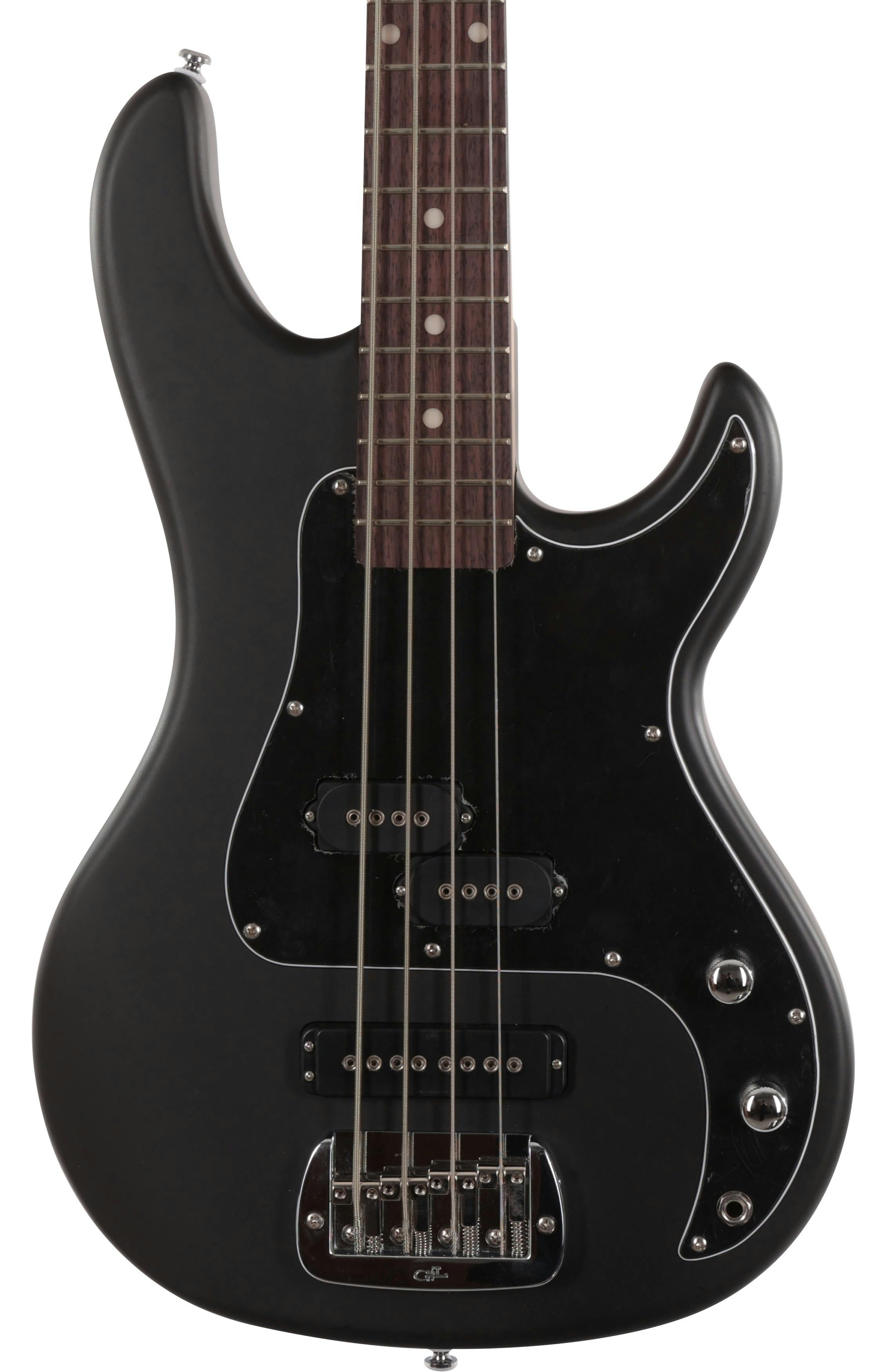 G&L Tribute SB-2 Bass Guitar in Black Frost