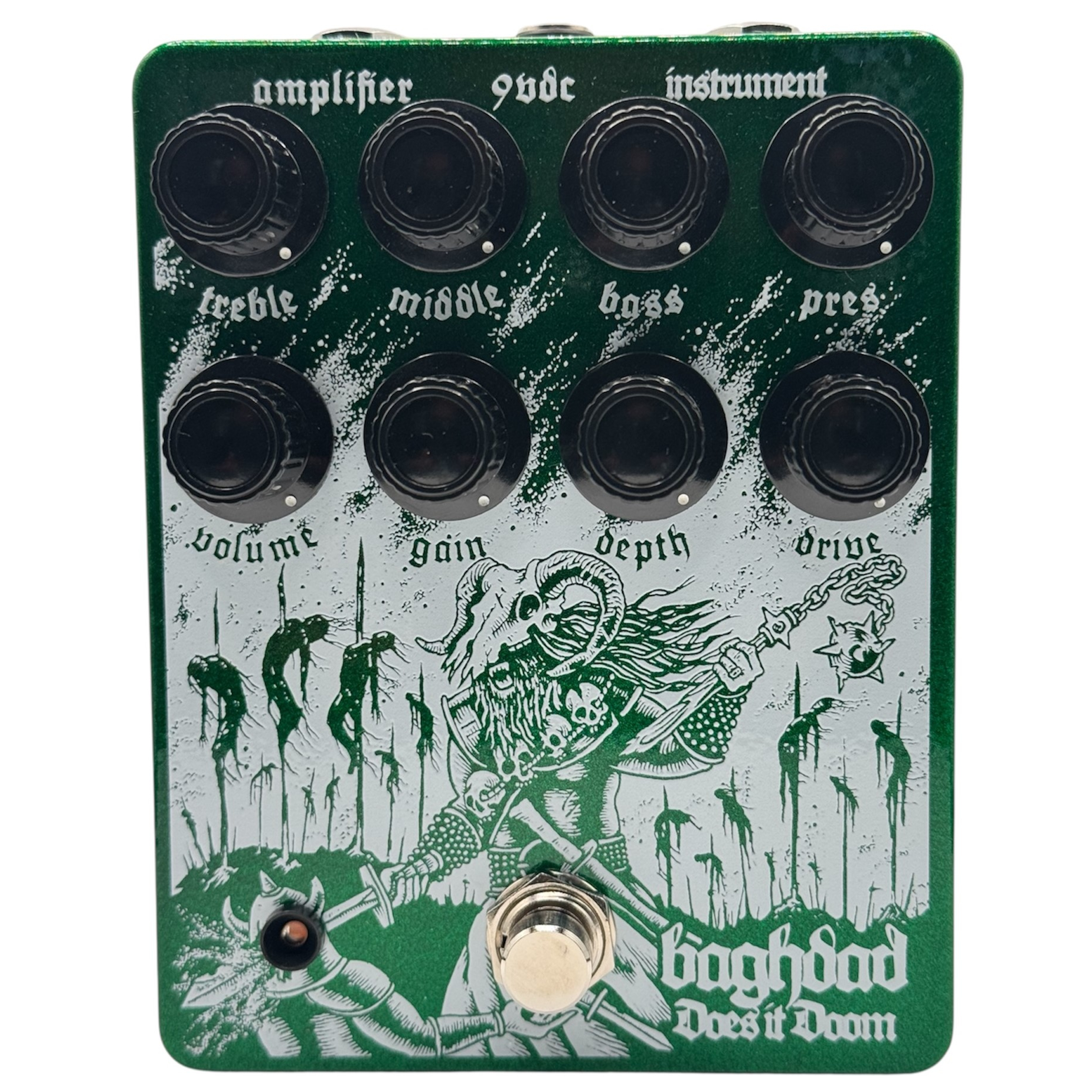 Does It Doom Baghdad ‘Green’ Edition High-Gain Preamp Pedal
