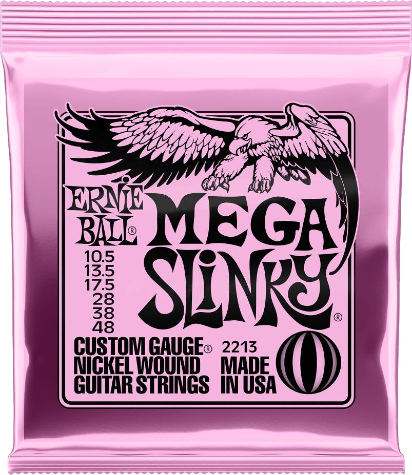 Ernie Ball Mega Slinky Electric Guitar Strings 10.5 - 48 gauge