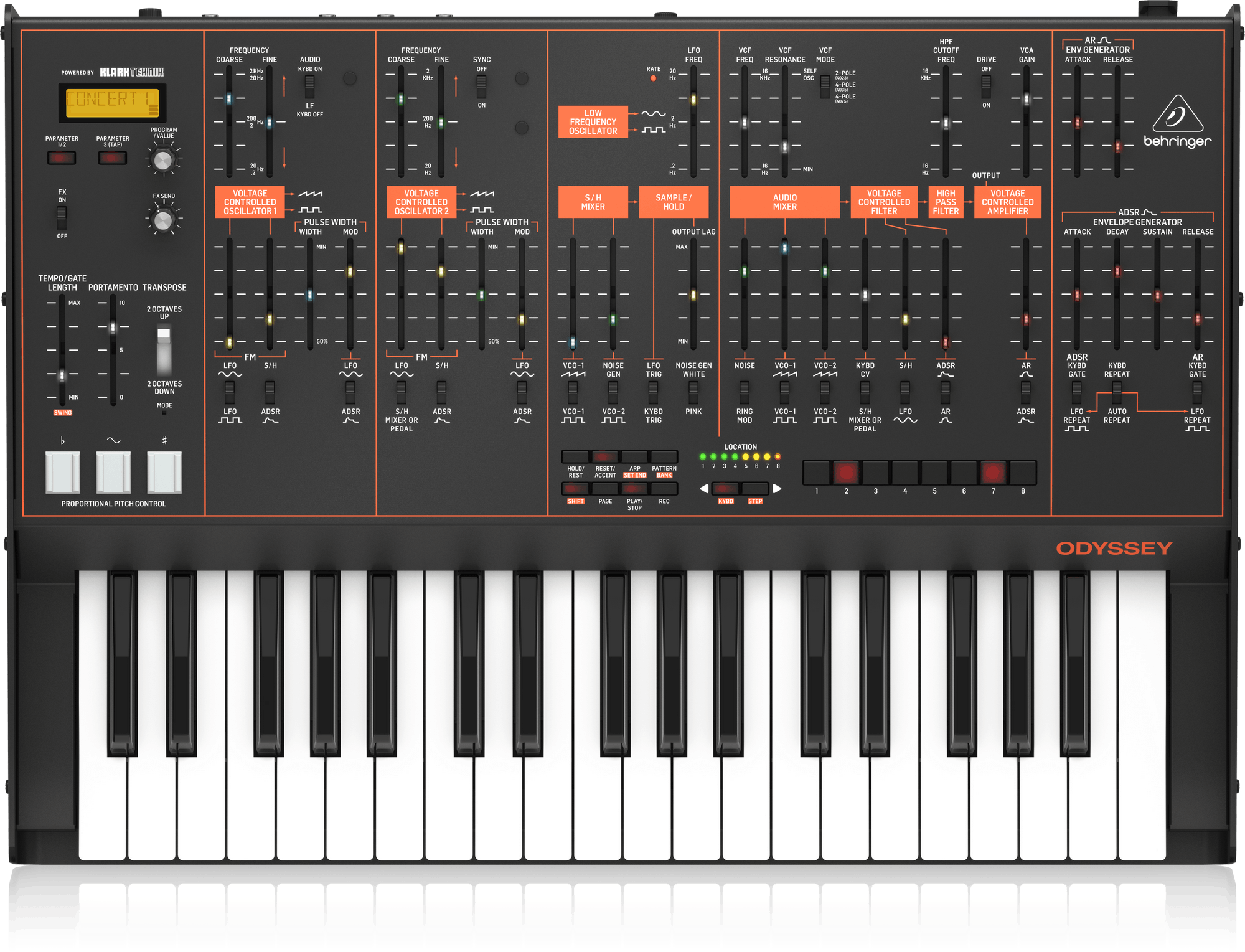 Behringer Odyssey Dual-Oscillator Duophonic Analog Synthesizer
