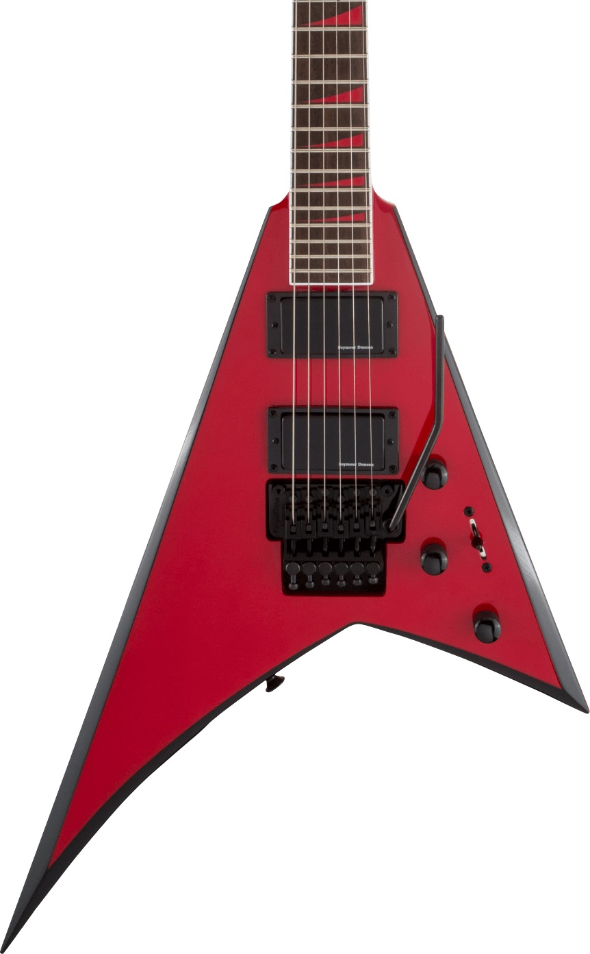 Jackson X Series Rhoads RRX24 Electric Guitar in Red with Black Bevels