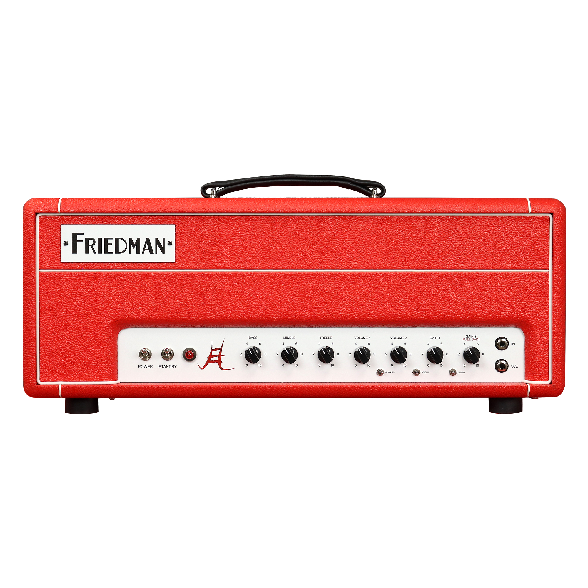 Friedman Jake E Lee 50W Signature Amplifier Head in Red Tolex