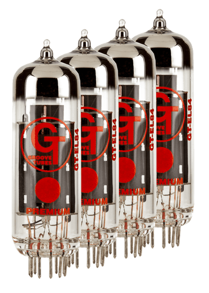 Groove Tubes GT-EL84-S Medium Quartet Amp Tubes