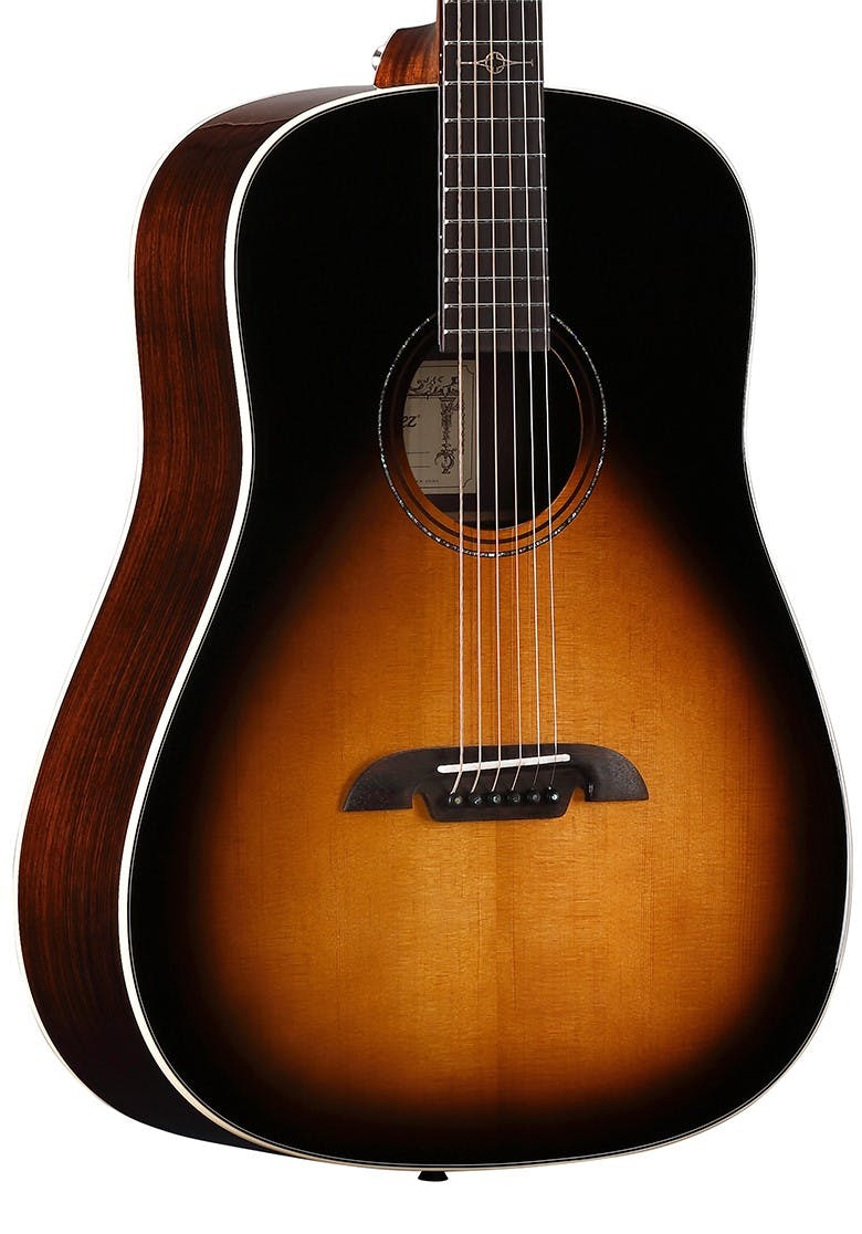 Alvarez Masterworks MDR70ESB Dreadnought Electro Acoustic Guitar in Vintage Sunburst