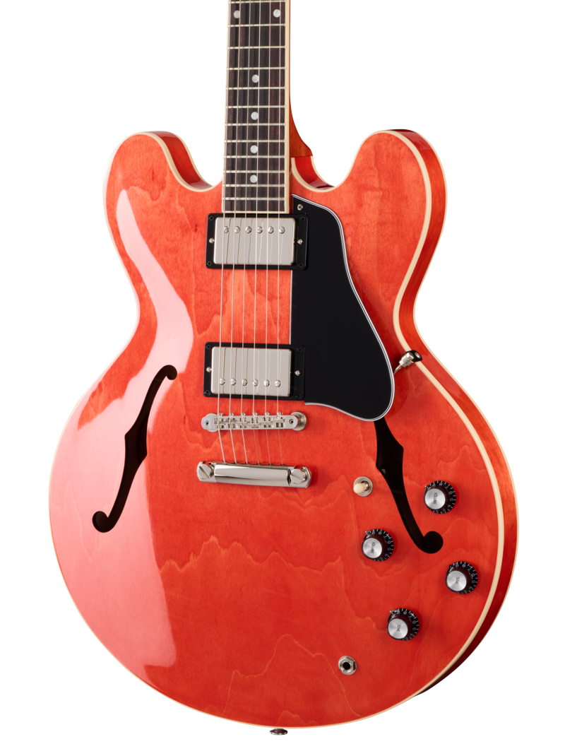 Gibson ES-335 Left Handed in Sixties Cherry - Andertons Music Co.
