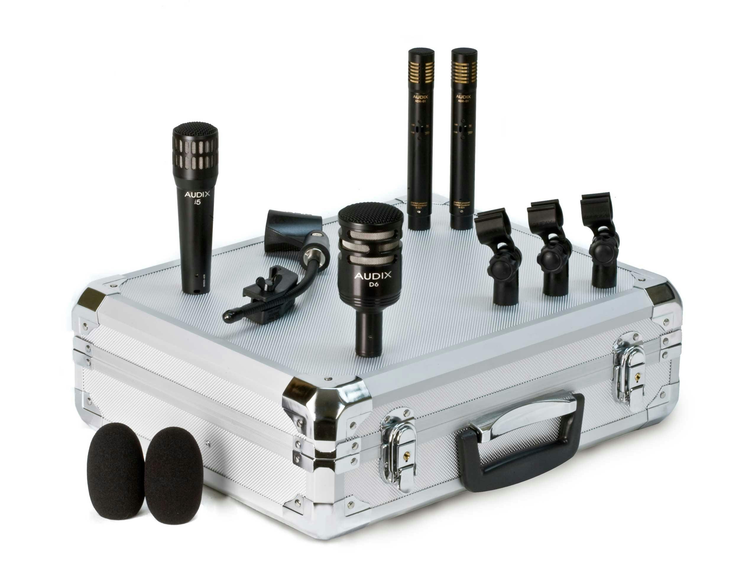 Audix DP QUAD Professional Drum & Percussion Mic Package