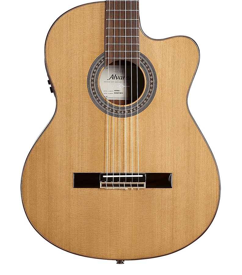 Alvarez AC65CE Artist Classical Electro-Acoustic Guitar in Natural