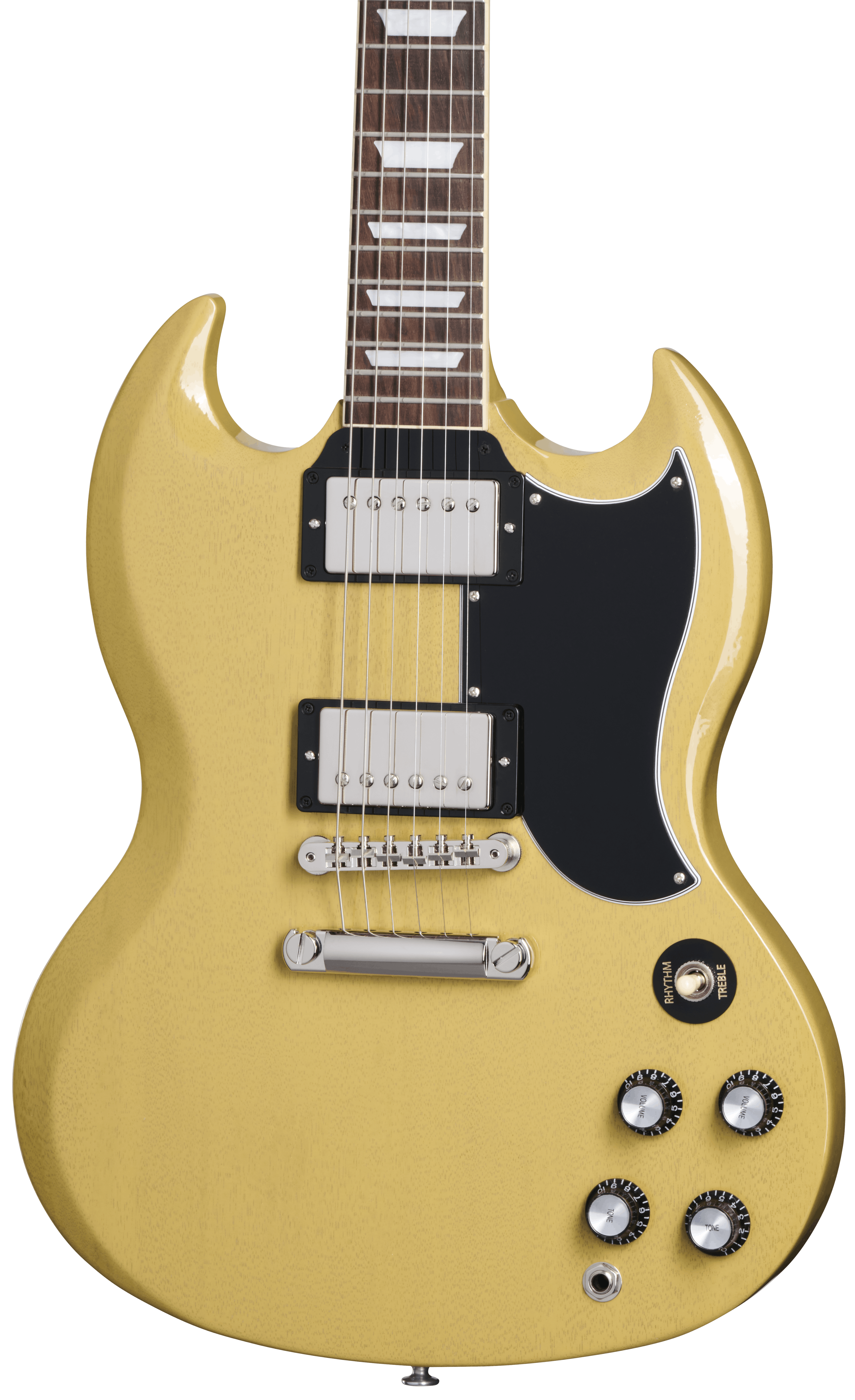 ギター gibson sg standard tv yellow Gibson SG Standard '61 Electric Guitar in TV Yellow - Andertons