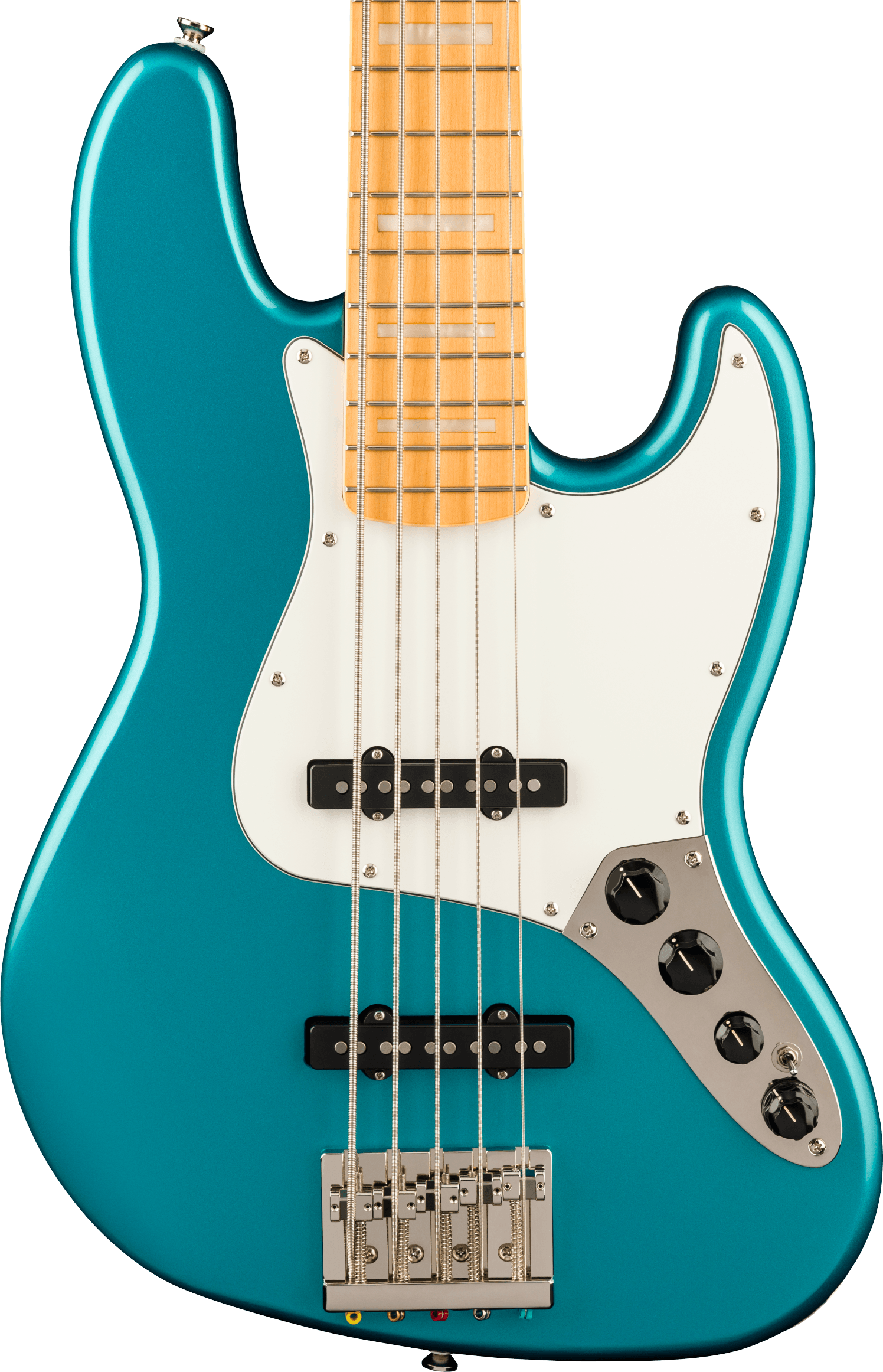 Squier Classic Vibe Active '70s Jazz Bass Guitar V in Ocean
