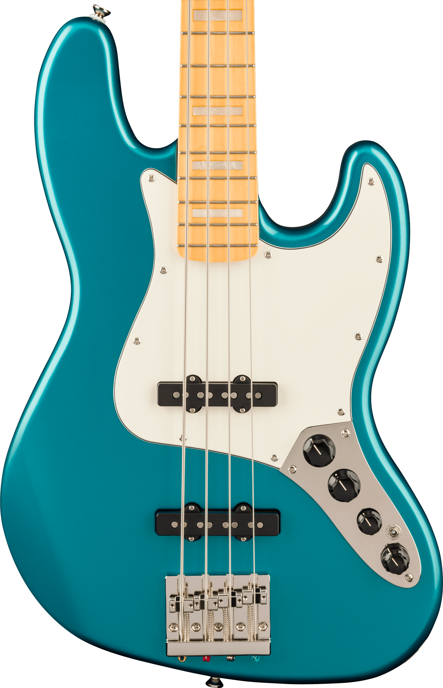 Squier Classic Vibe Active '70s Jazz Bass Guitar in Ocean
