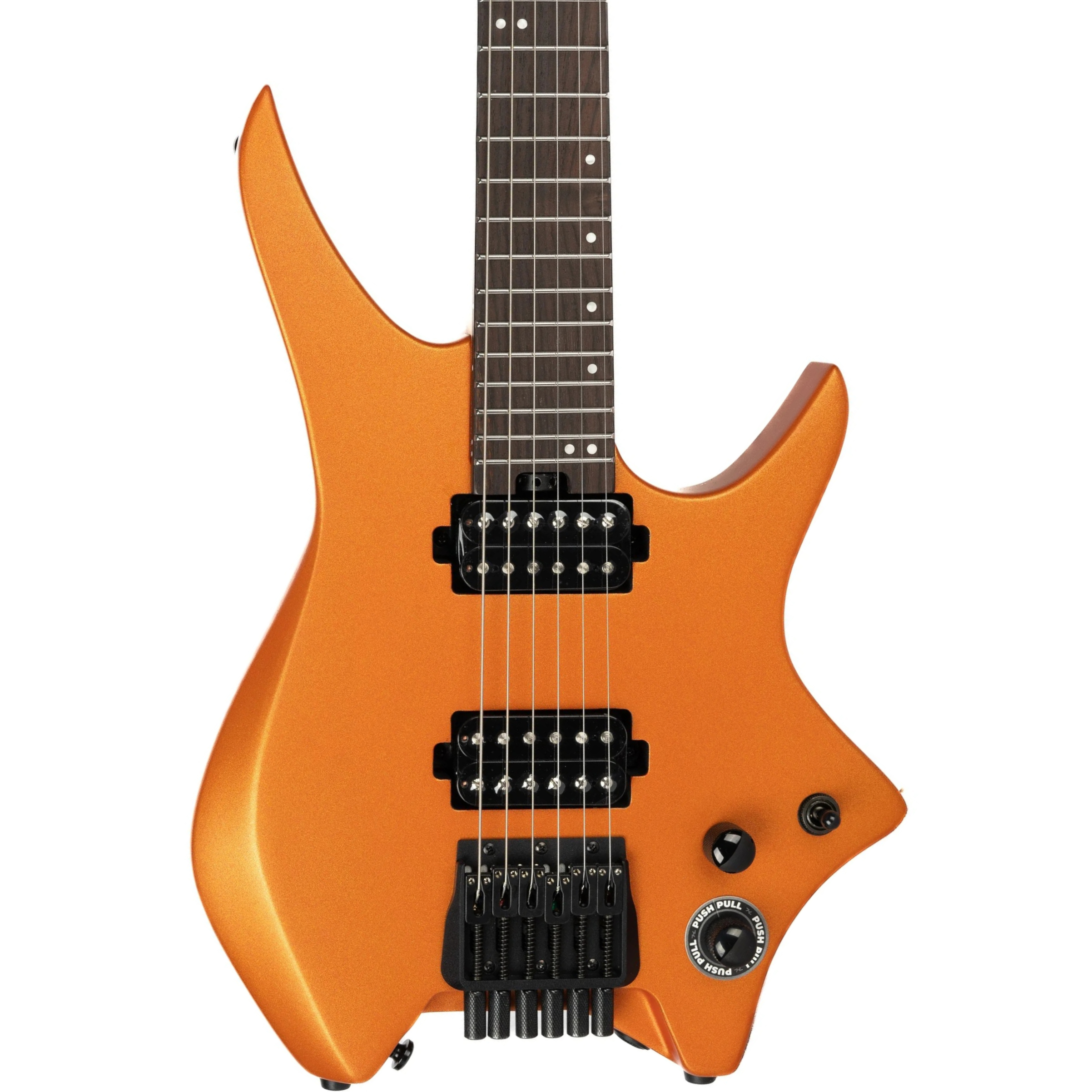 HILS NEXT HN3 Headless Electric Guitar in Satin Metallic Coral