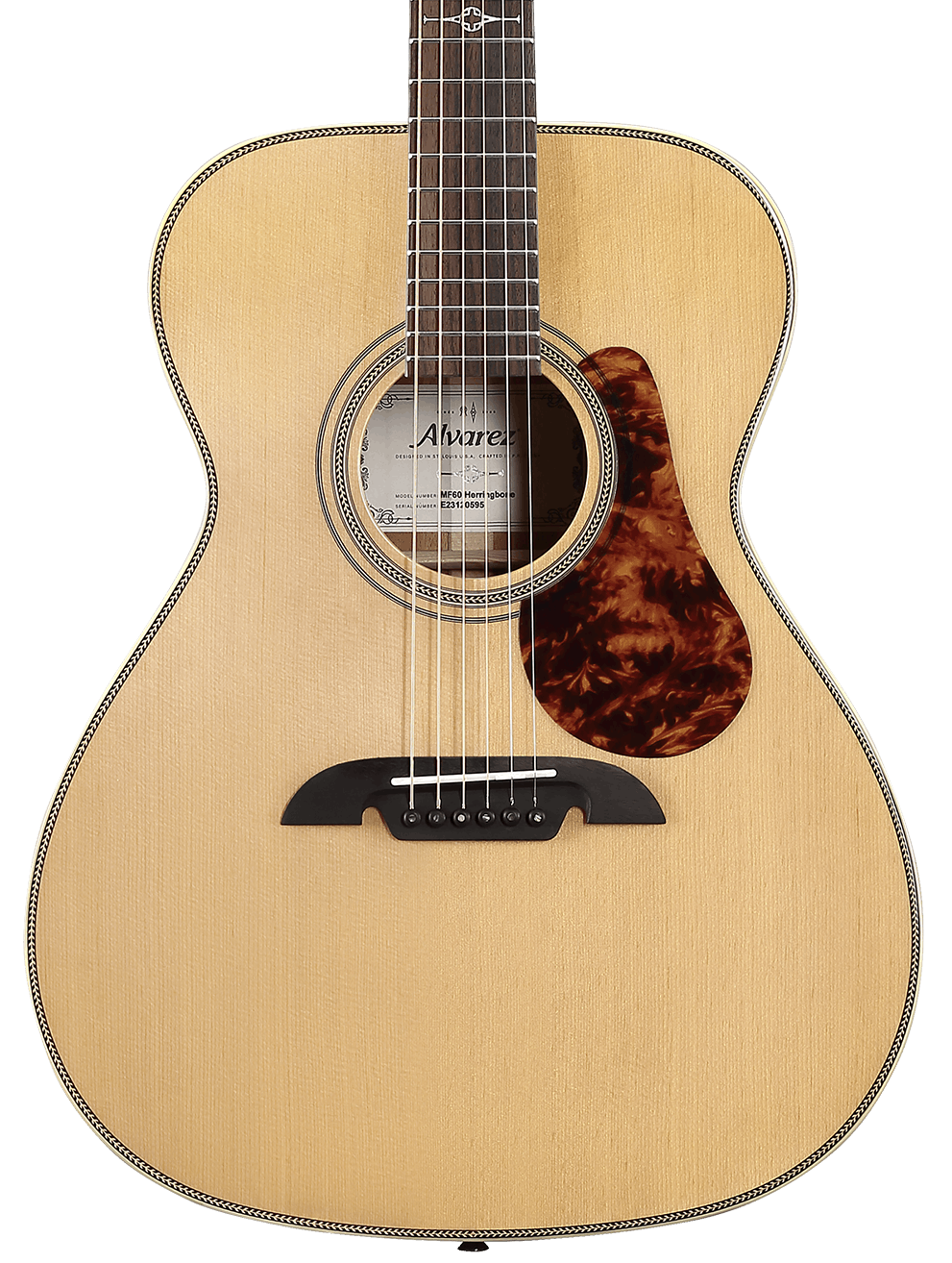 Alvarez Masterworks MF60E Folk OM Electro-Acoustic in Natural