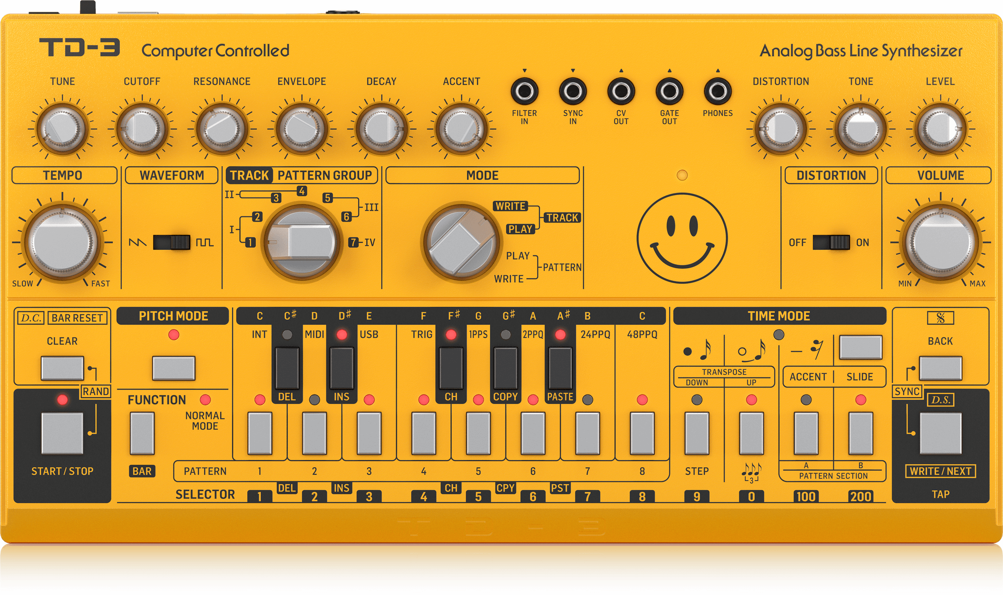 Behringer TD-3-BB Analog Bass Line Synthesizer - Andertons Music Co.