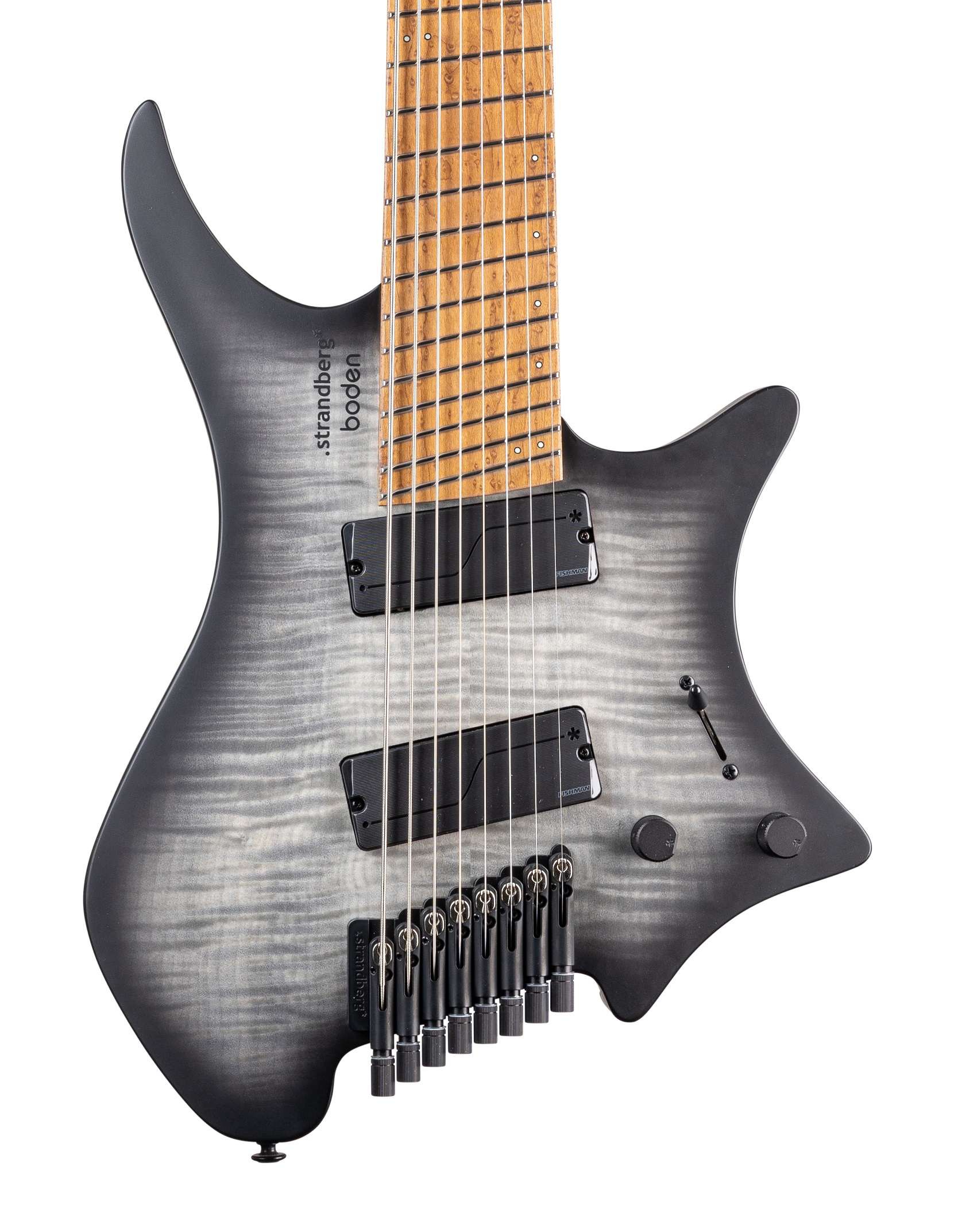 Strandberg Boden Original N2 8-String Electric Guitar in Black Denim Burst Satin