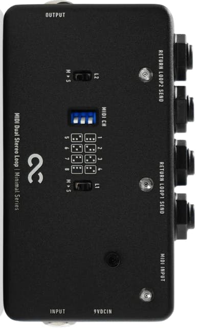 DTM・DAW One Control / Minimal Series MIDI Dual Minimal Series MIDI Dual Stereo Loop (OC-M-MDSL) – One