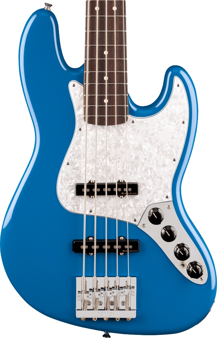 Fender Player II Modified Jazz Bass V in Electric Blue