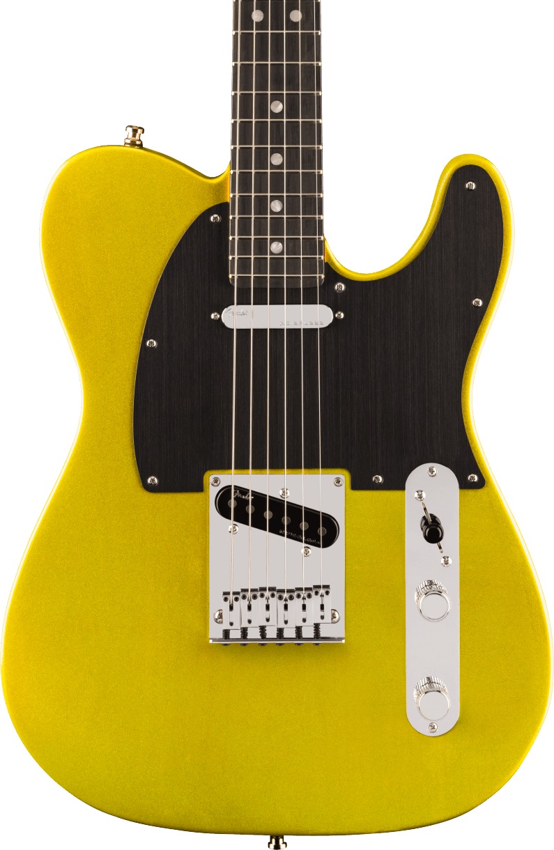 Fender American Ultra II Telecaster Ebony Fingerboard in Solar Flare