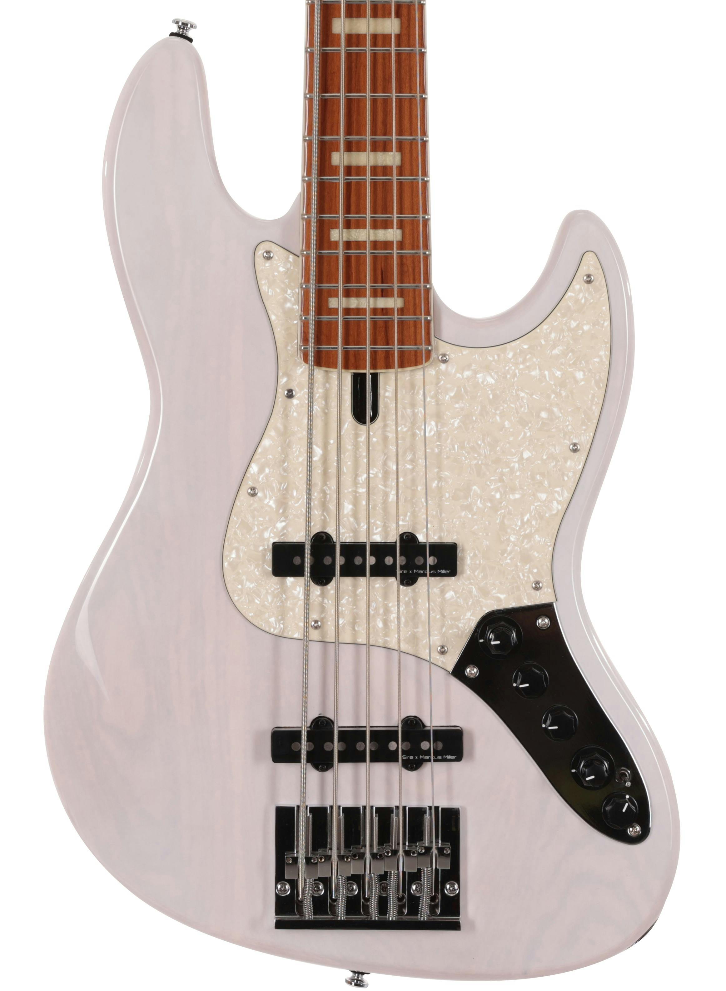 Sire Marcus Miller V8 Swamp Ash 5-String Bass Guitar in Natural